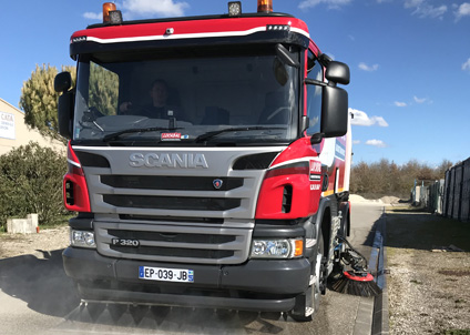 Camion balai